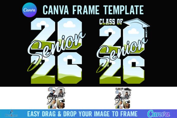 Class of 2026 Senior Canva Frame Photo: A Designer's First Look