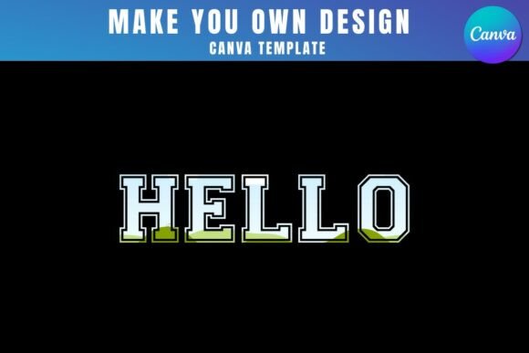 Elevate Your Visuals with Hello Canva Frame Template Design