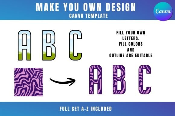 Mastering Canva Alphabet Letter Frame a-Z for Creative Projects