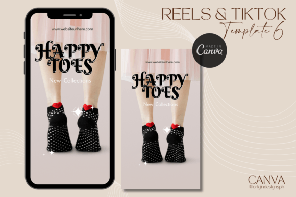 Streamline Your Social Strategy with Canva Reels TikTok Shorts-Template6