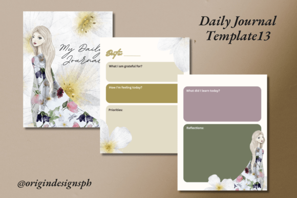 Unlocking Productivity: The Canva Daily Journal Template13 Aesthetic